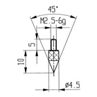 KÄFER Messeinsatz 45° Kegel ( 4000851593 )