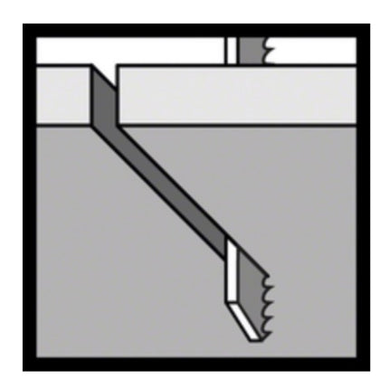 Bosch T 118 B Stichsägeblätter für Metall - 100 Stück, gefräste gewellte Zahnausführung, für Stichsägen mit T-Schaft-Aufnahme - Toolbrothers