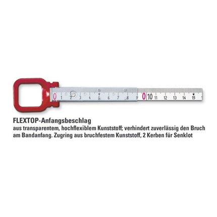 BMI frame tape measure ERGOLINE length 30 m tape width 13 mm ( 4000855432 )