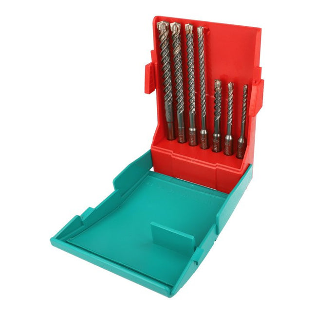 HELLER hammer drill set 4Power 7-piece SDS-plus ( 4000865285 )