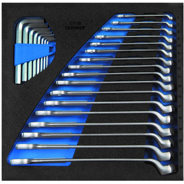 GEDORE tool module 1500 CT2-1 B 25-piece 2/3 module ( 4000881238 )