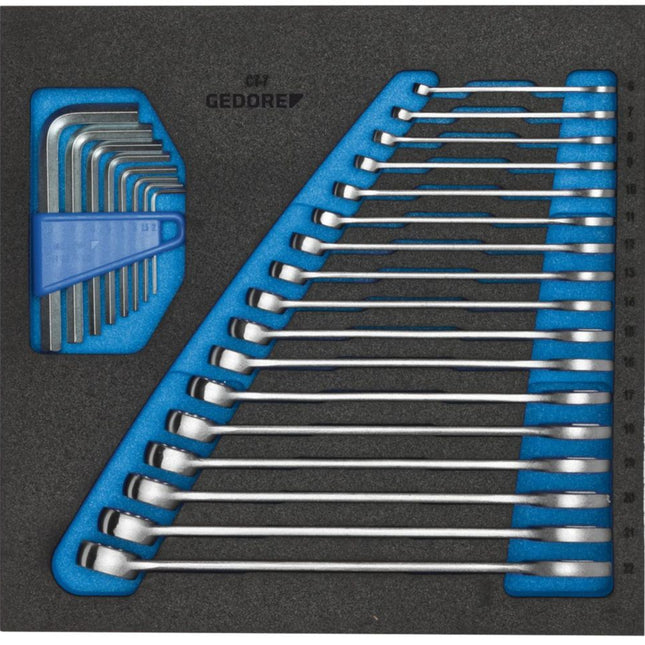 GEDORE tool module 1500 CT2-7 25-piece 2/3 module ( 4000881239 )
