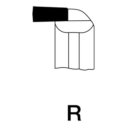 Cincel de gancho WILKE 12 x 12 mm ( 4118660102 )