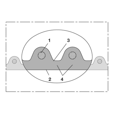 NORRES Saug- und Förderschlauch AIRDUC® PUR 356 AS Innen-Ø 32 mm ( 4501400200 )