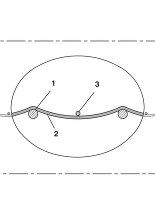 NORRES Tuyau d'aspiration et de soufflage NEO 390 ONE Ø intérieur 121 mm ( 4501400612 )