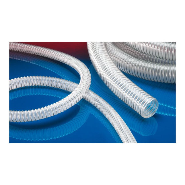 NORRES AIRDUC(R) PUR-INOX 355 FOOD-AS suction and delivery hose Inner Ø 40 mm Outer Ø 50.00 mm ( 4502401022 )