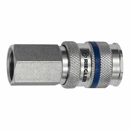 Raccordo rapido RIEGLER DN 7,8 filettatura femmina acciaio ( 4588880904 )