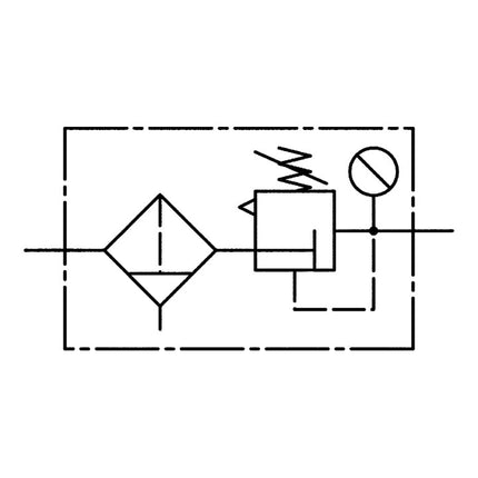Filtro regolatore RIEGLER MULTIFIX filettatura mm 24,66 ( 4588881023 )