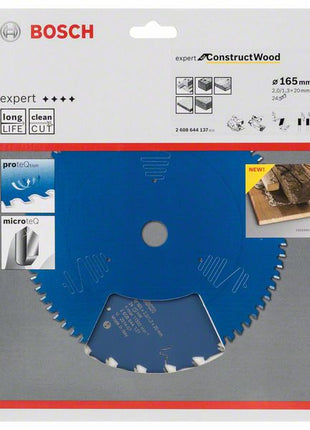 BOSCH Circular saw blade Outer Ø 165 mm Number of teeth 24 WZ ( 8000342207 )