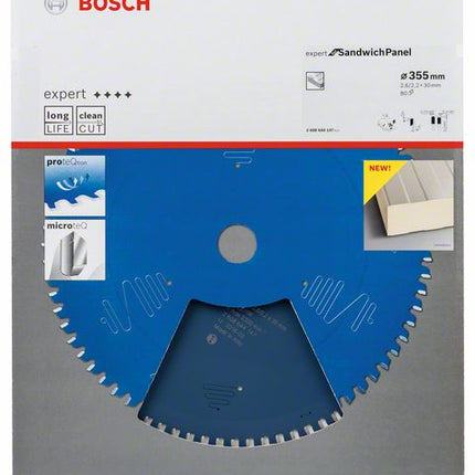 BOSCH Circular saw blade Outer Ø 355 mm Number of teeth 80 MTCG ( 8000342240 )