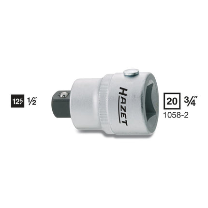 HAZET reducer 1058-2 square drive 3/4 ″ ( 8000464978 )