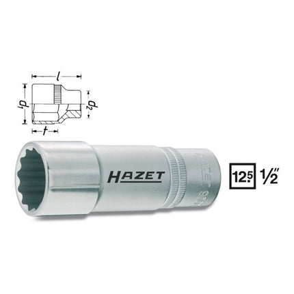 HAZET Zócalo 900TZ10 1/2 ″ ( 8000466633 )
