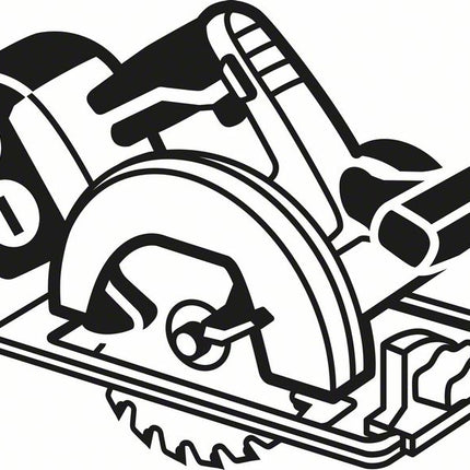 BOSCH Piła tarczowa Ø zewnętrzna 165 mm Liczba zębów 4 TCG ( 8000587017 )