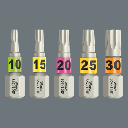 WERA Bit 867 TORX(R) HF 1/4 ″ TX 25 Longitud 25 mm ( 8002899413 )
