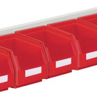 RASTERPLAN open-fronted storage box set H140xW920xD250mm sheet steel/polyethylene ( 9000428235 )