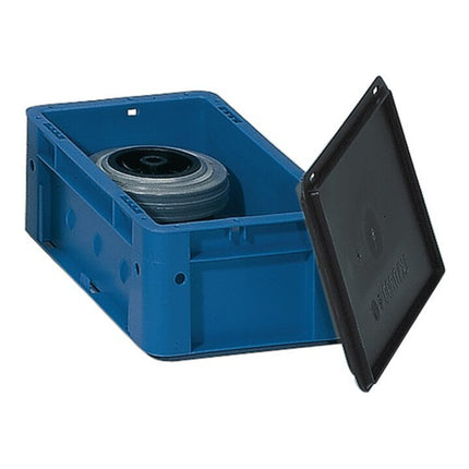 LA-KA-PE Couvercle à poser  L600xl400 mm noir ( 9000446086 )