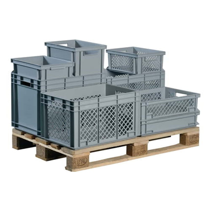 LOCKWEILER transport stacking container L600xW400xH340mm ( 9000447867 )