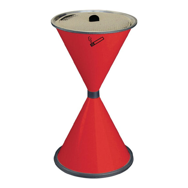 TKG Cendrier sur pied  D405xH770 mm rouge ( 9000468702 )