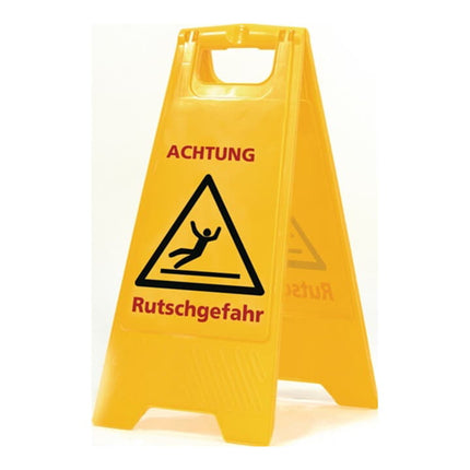 SPRINTUS warning sign Caution - danger of slipping lettering ( 9000472025 )