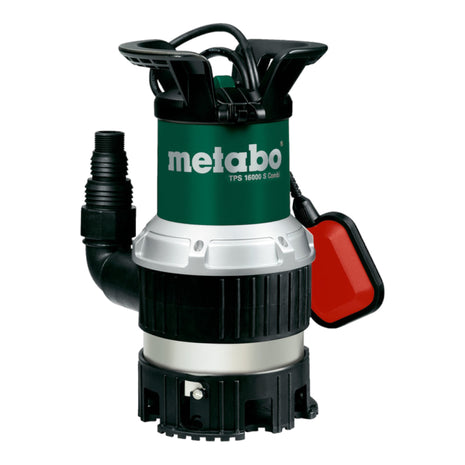 Metabo TPS 16000 S COMBI Combi submersible pump ( 0251600000 ) 16000 l/h 9.5 m delivery head