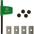 Festool HW-WP 30x12x1,5 (4x) Wendeplatte ( 491393 ) für Fräser 492716, 492717, 491081, 491120