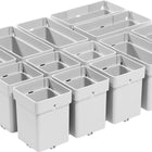 Festool 50x50/50x100x68-Set Einsatzboxen ( 578056 ) für Sortainer³, Systainer³ Combi, Systainer³ Organizer