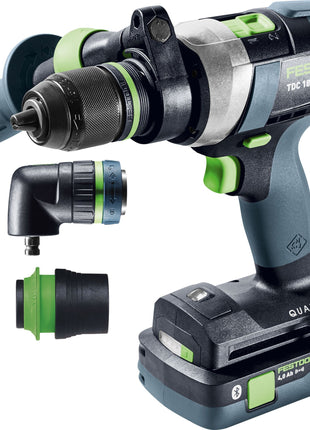 Festool TDC 18/4 5.0/4.0 I-Set perceuse-visseuse sans fil QUADRIVE (577612)