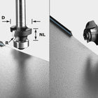 Festool S8 HW R3 D22-KL OFK Abrundfräser ( 499797 ) für OF 1010, OF 1010 R, OFK 700, MFK 700