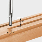 Festool HW S8 D5/12 Nutfräser ( 490954 ) für OF 900, OF 1000, OF 1010, OF 1010 R, OF 1400, OF 2000, OF 2200