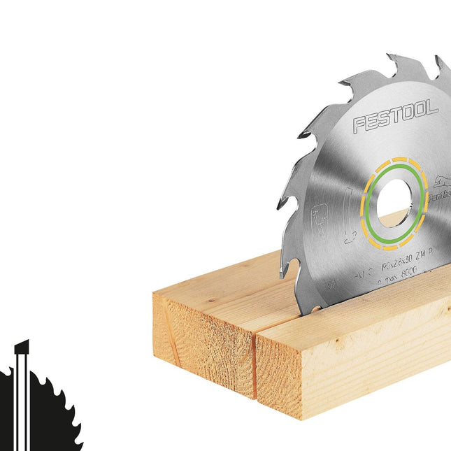 Lame de scie circulaire Festool HW 225x2,6x30 PW18 WOOD RIP CUT (496303) pour CS 70