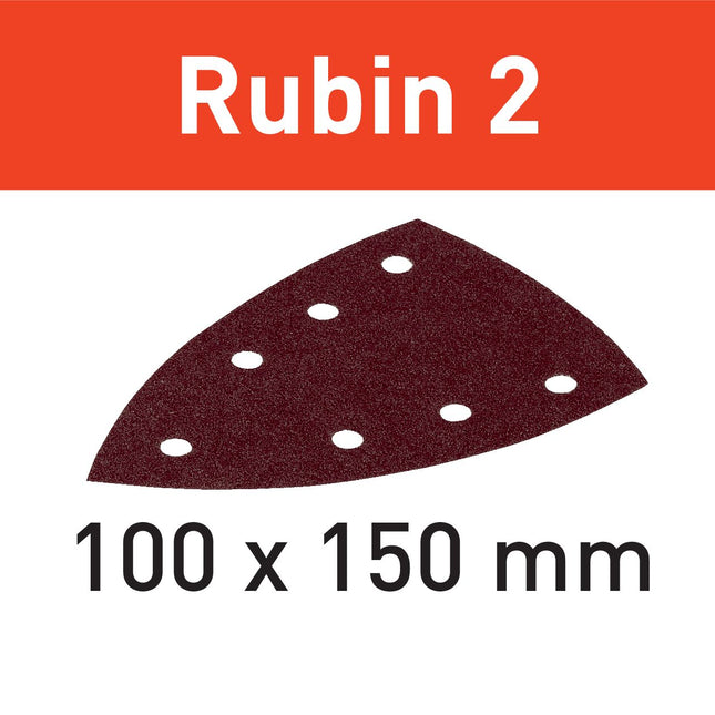 Festool STF DELTA/7 P220 RU2/10 hoja de lija Ruby 2 (499148) para DTS 400, DTSC 400, DS 400