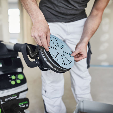 Festool STF D225/128 P240 GR/5 Schleifscheibe Granat ( 205668 ) für Langhalsschleifer PLANEX LHS 2 225 EQ(I), PLANEX 225 EQ, PLANEX LHS-E 225 easy, PLANEX LHS 2-M 225 EQ