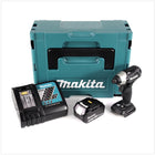 Makita DTD 155 RF1JB Akku Schlagschrauber 18 V Brushless Sonderausgabe schwarz im MAKPAC + 1 x BL1830 3,0 Ah Akku + 1 x DC 18 RC Ladegerät - Toolbrothers