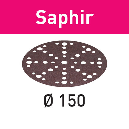 Festool STF-D150/48 P36 SA/25 Schleifscheibe Saphir ( 575195 ) für RO 150, ES 150, ETS 150, ETS EC 150, LEX 150, WTS 150, HSK-D 150