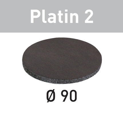 Festool STF D 90/0 S1000 PL2/15 Schleifscheibe Platin 2 ( 498323 ) für RO 90 DX