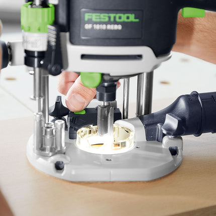 Festool OF 1010 REBQ-FS-Set Oberfräse 1010 W 55 mm Hub ( 578051 ) + Führungsschiene + Systainer