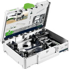 Juego de taladrado en hileras de orificios Festool LR 32-SYS (576799) para OF 900, OF 1000, OF 1010, OF 1010 R, OF 1400 en el sistema de hileras de 32 orificios FS-LR