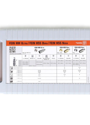 FEIN Best of Kernbohrer QuickIN Zubehörset 8 tlg. im Koffer ( 63127086040 ) - Toolbrothers