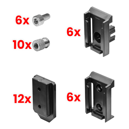 Qbrick System Custom Connectors Set 2 pour Serie ONE 2.0 / PRO 2.0 / PRIME