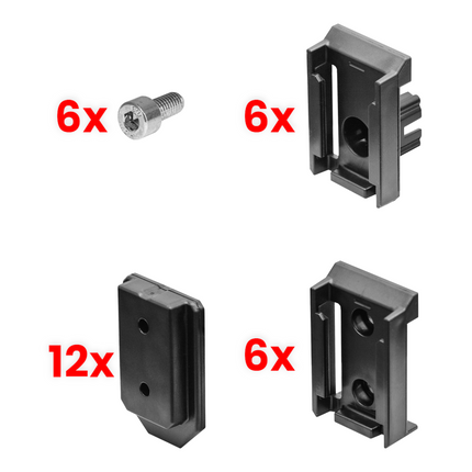 Qbrick System Custom Connectors Set 1 pour Serie ONE 2.0 / PRO 2.0 / PRIME