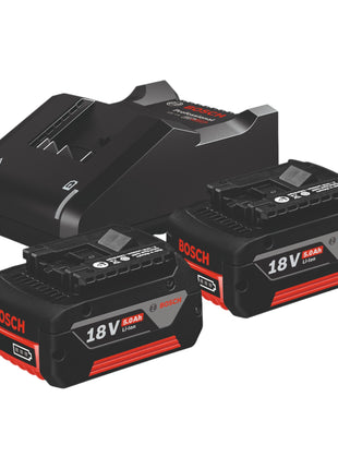 Atornillador de impacto inalámbrico Bosch GDS 18 V HC 330 Nm (06019L5003) + L-Boxx + 2x baterías 5,0 Ah + cargador