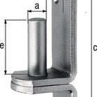 Zacisk GAH na płytce 13x10mm ( 3000200306 )