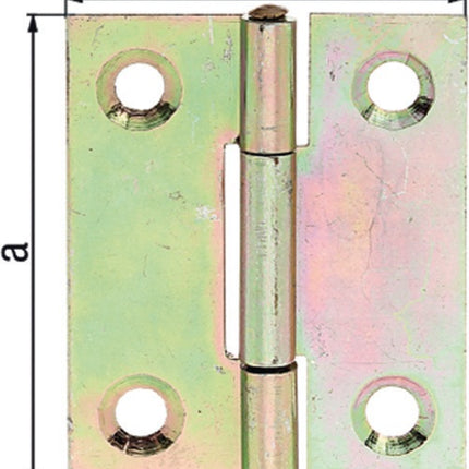 Cerniera GAH altezza 80 mm larghezza 58 mm ( 3000200481 )