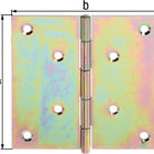 GAH Scharnier  Höhe 38 mm Breite 38 mm ( 3000200484 )