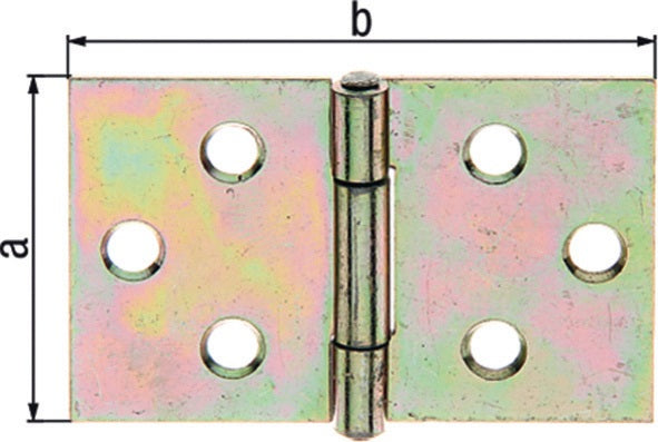 GAH Charnière hauteur 30 mm largeur 47 mm ( 3000200490 )