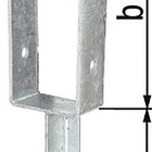 Wspornik słupka GAH ETA-10/0210 101x200x200x50mm ( 3000200719 )