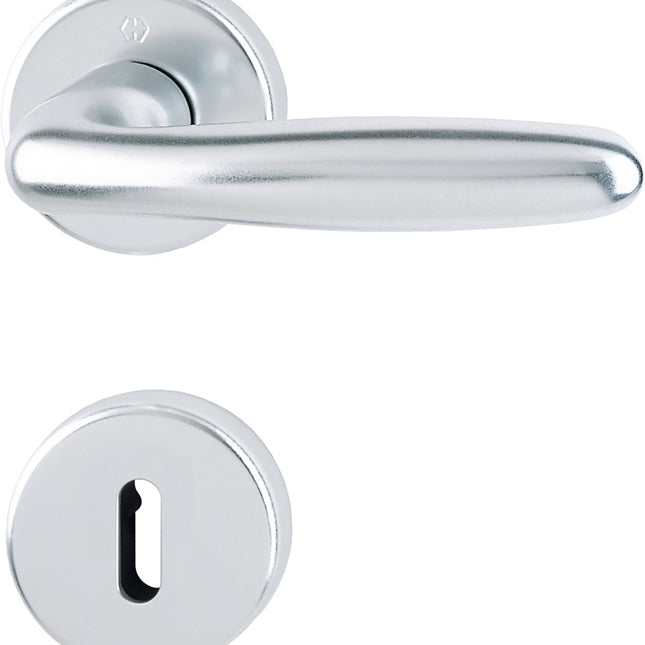 HOPPE Rosettengarnitur Verona 1510 / 42KB/42KBS Aluminium F1 ( 3000203132 )