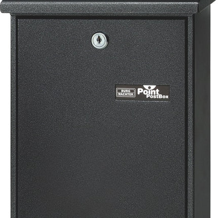 BURG-WÄCHTER letter box Daily 5861 Si height 305 mm width 225 mm depth 75 mm ( 3000253455 )