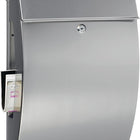 BURG-WÄCHTER letter box Hamburg 3815 Ni height 478 mm width 322 mm depth 152 mm ( 3000253466 )