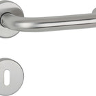 APTEC lever handle set Basic 01 stainless steel 60 matt stainless steel ( 3000267255 )